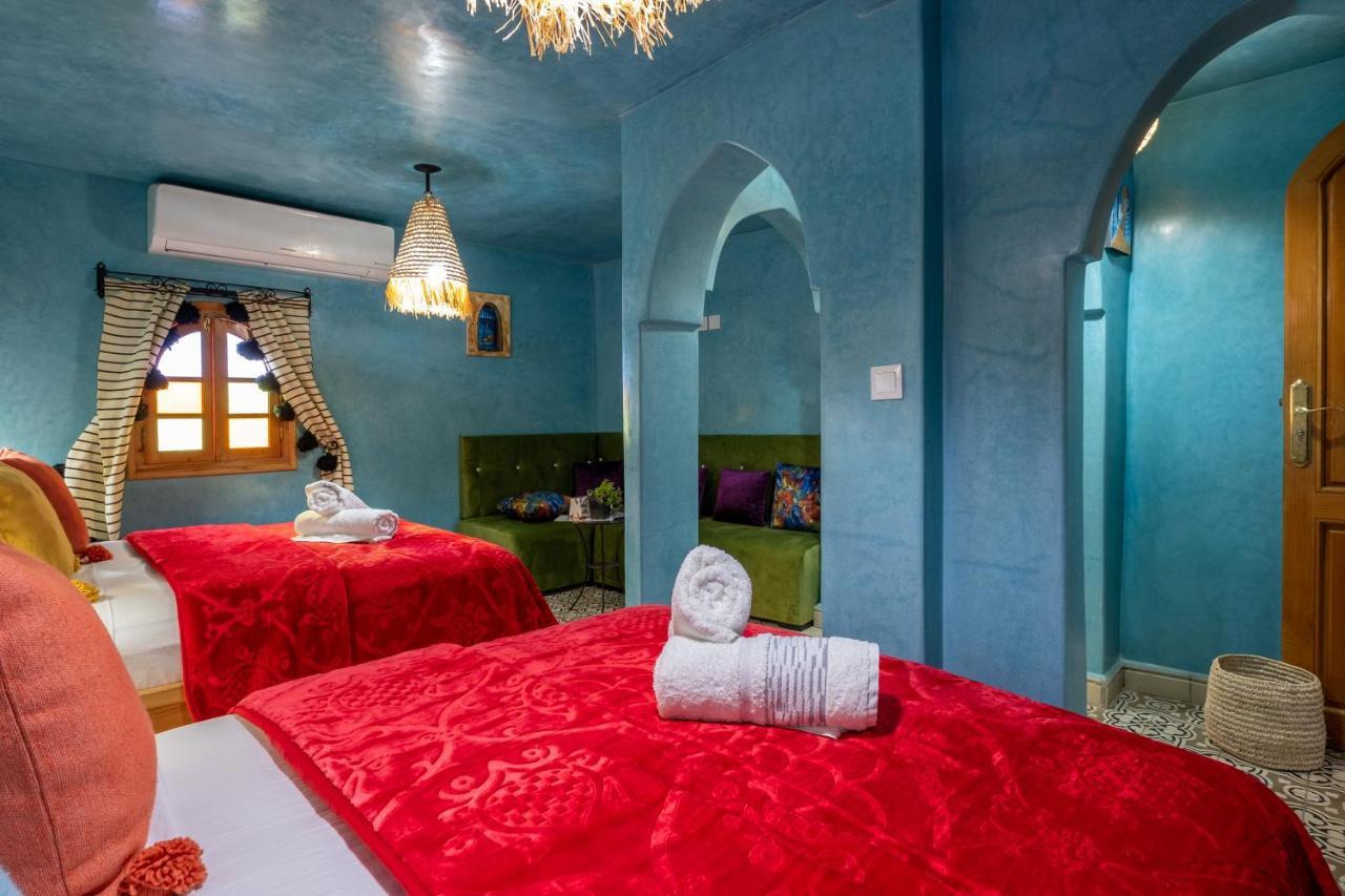 Riad Mosaic Szafszawan Zewnętrze zdjęcie